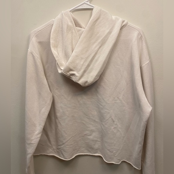 White printed Zara hoodie - Picture 2 of 3